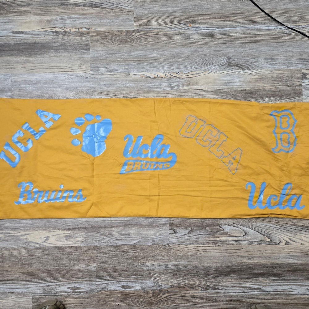 UCLA Bruins Body Pillow Case 20x54 Gold Blue Microfiber Collegiate Bedding NCAA